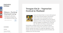 Desktop Screenshot of festivals-holidays.com